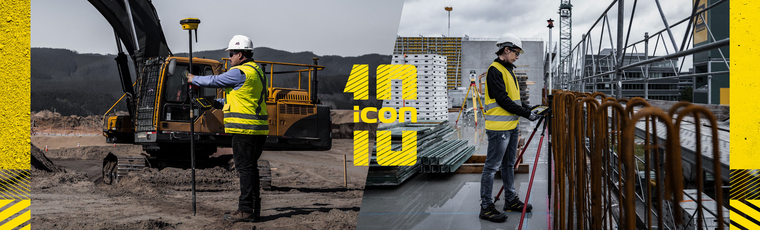 Leica iCON pour le bâtiment et les Travaux Publics